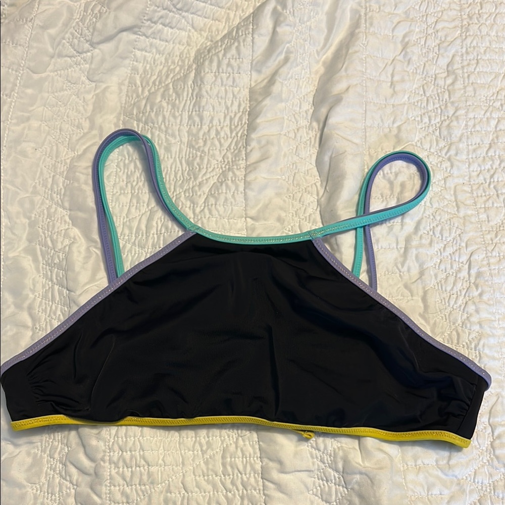 Victoria’s Secret Colorful Strappy Bikini Top